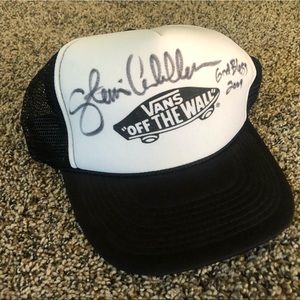 Autographed Steve Caballero Vans hat
